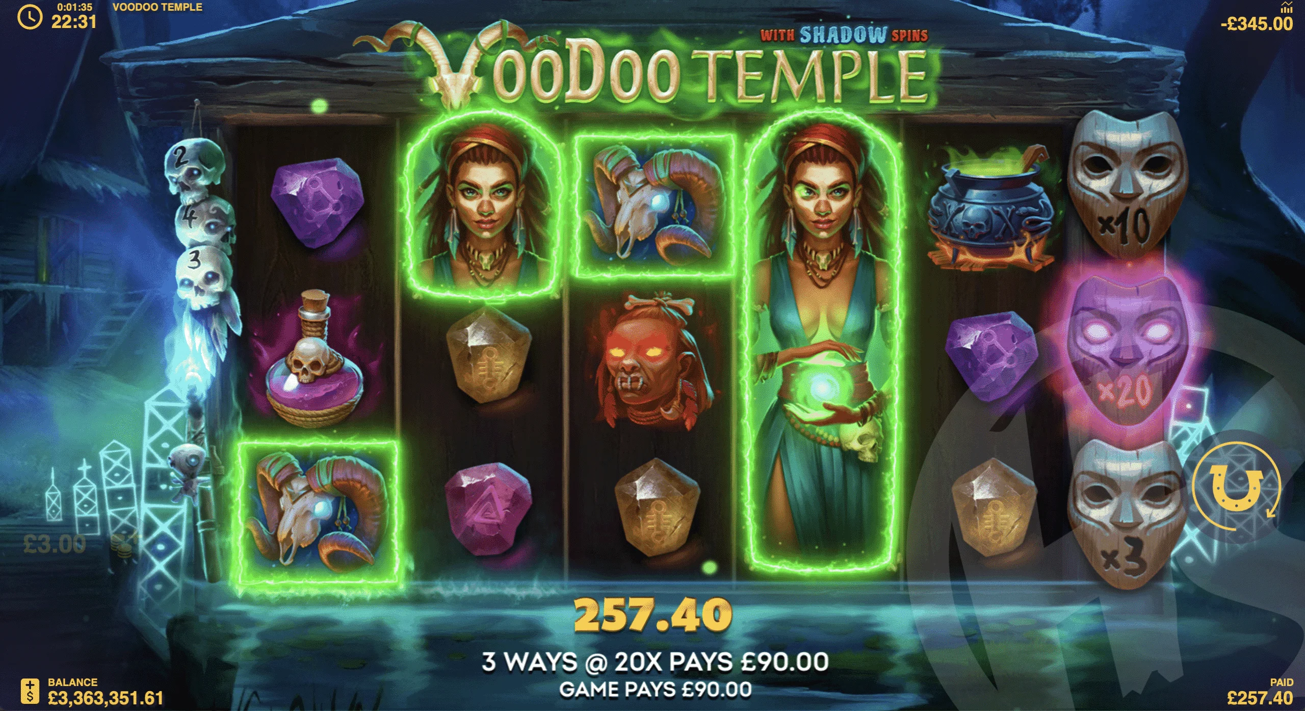 Voodoo Temple Slot Review pic 11